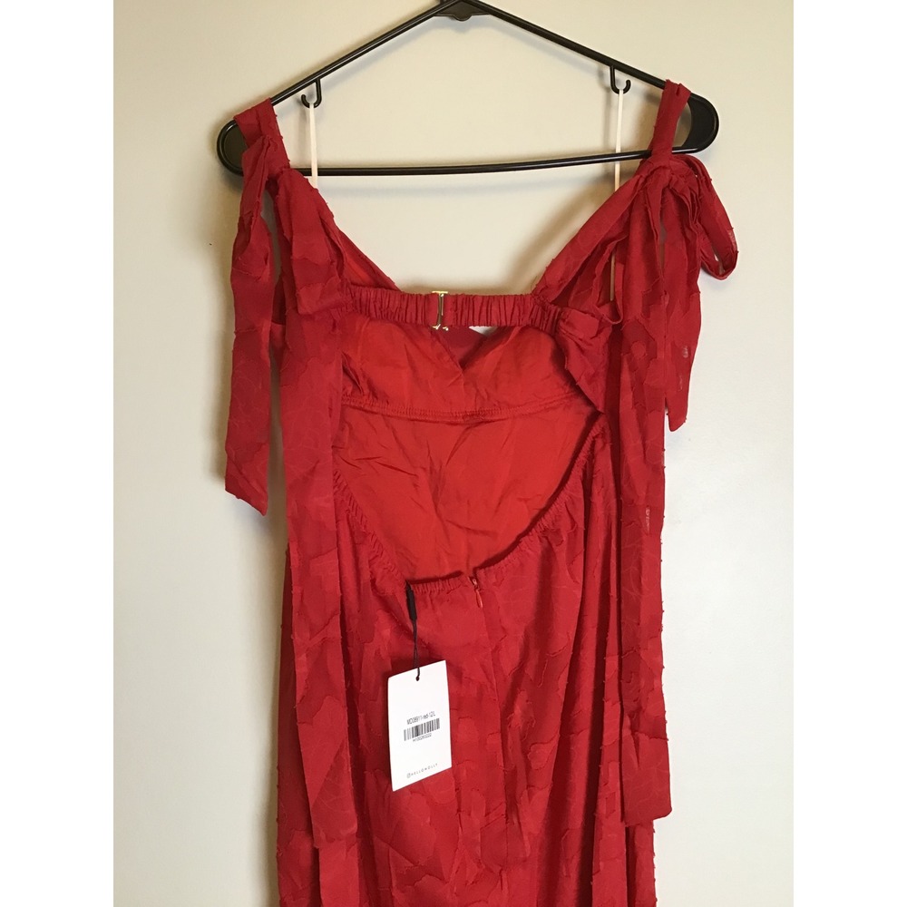 HelloMolly Women's Red Enchanted‎ Empire High-Low Maxi Dress NWT Size 8 - Picture 9 of 15